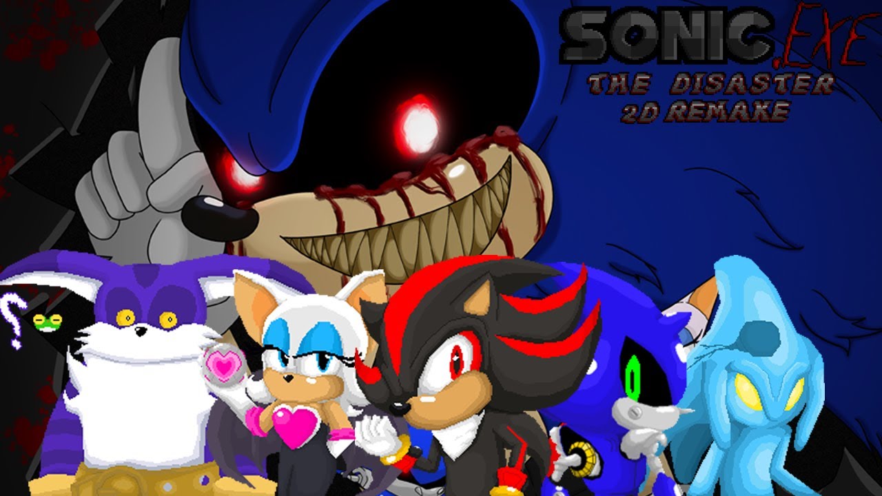 Sonic.exe The disaster 2d Remake Kaizo Mix Mod: Chaos Update Gameplay