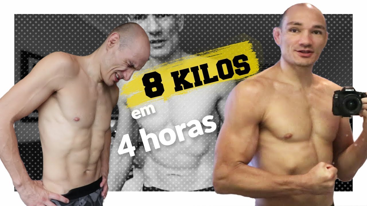 Ganhando 8kg em 4 horas - Recuperação pós pesagem do UFC