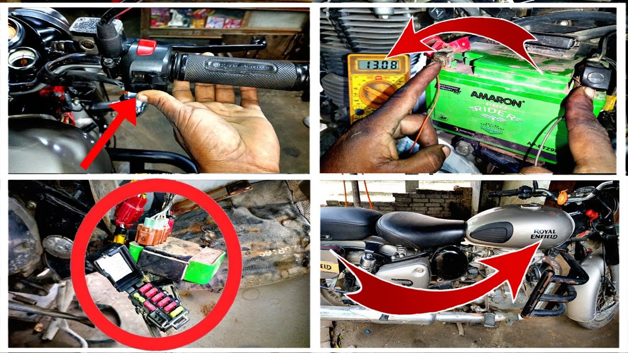 Royal Enfield Classic Self Start Problem ! Self Start Nahin Ho Raha Hai Dekhiye