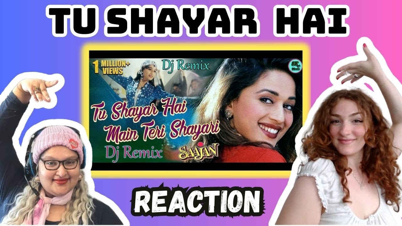 "Tu Shayar Hai" Song REACTION| Madhuri Dixit| Salman Khan| Sanjay Dutt 