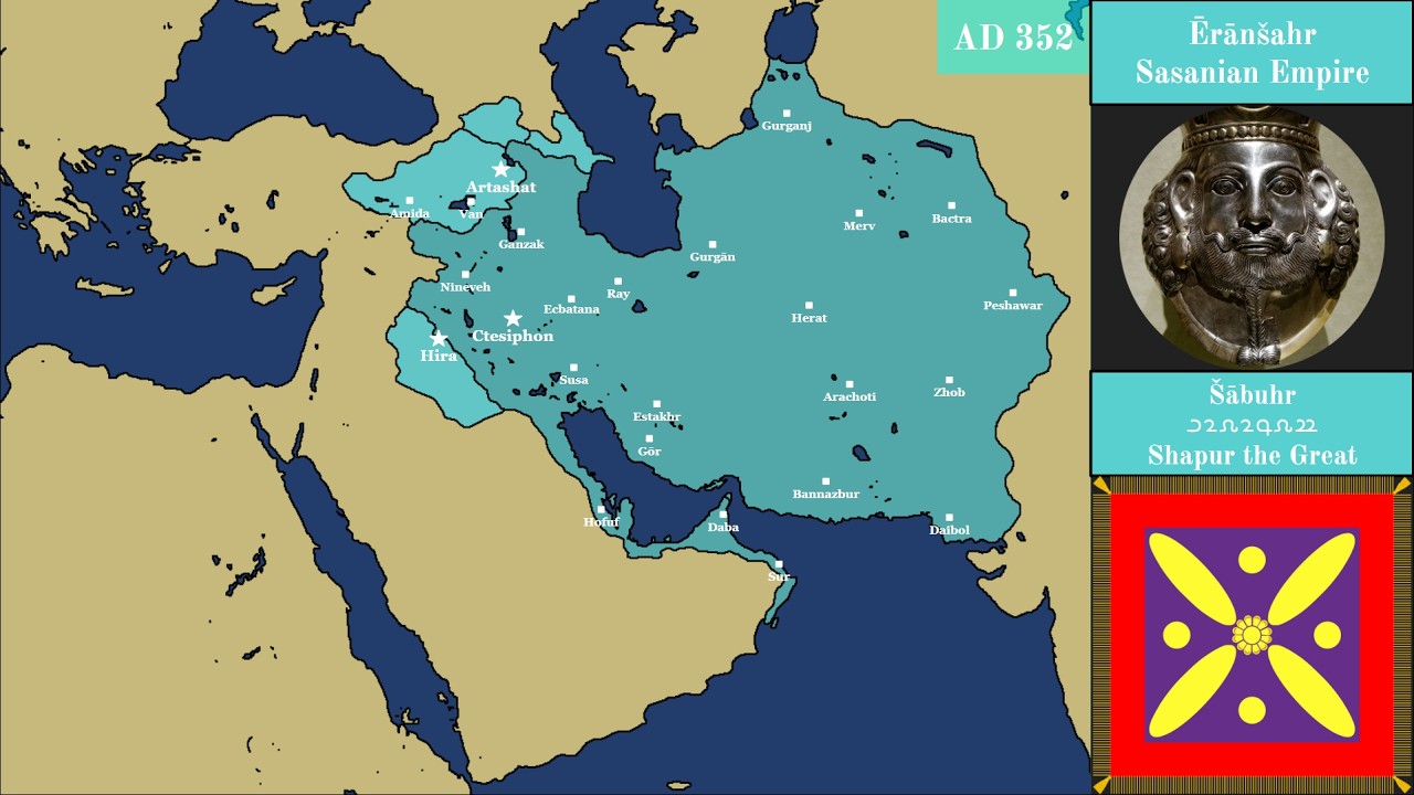 OUTDATED History of the Sasanian Empire | Every Year