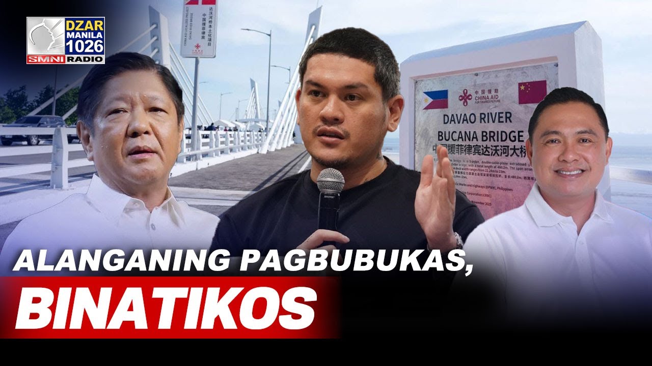 Mga Dabawenyo, pumalag sa alanganing pagbubukas sana ng Bucana Bridge