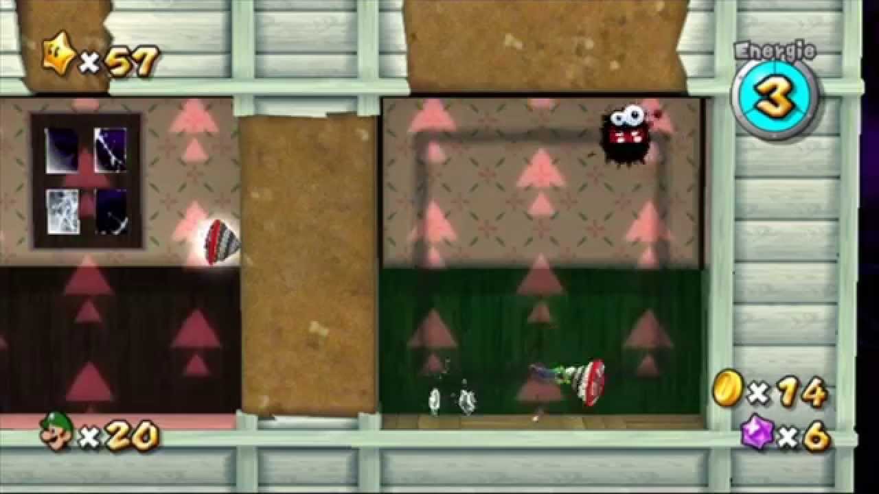 Super Mario Galaxy 2 - Monde 4 - Monde à l'envers : Ville et foret
