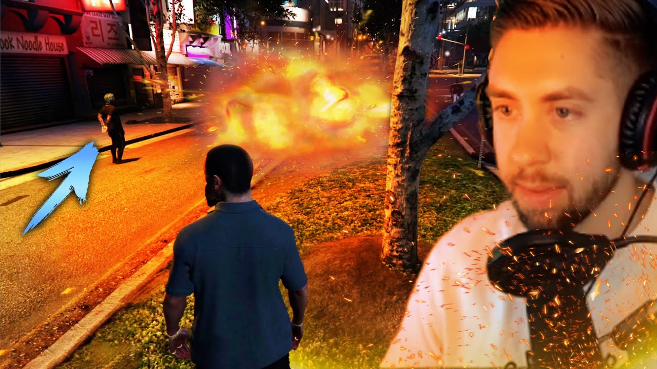 Mr. K witnesses Ramee blowing up this guy's car for disrespecting him | NoPixel GTA RP