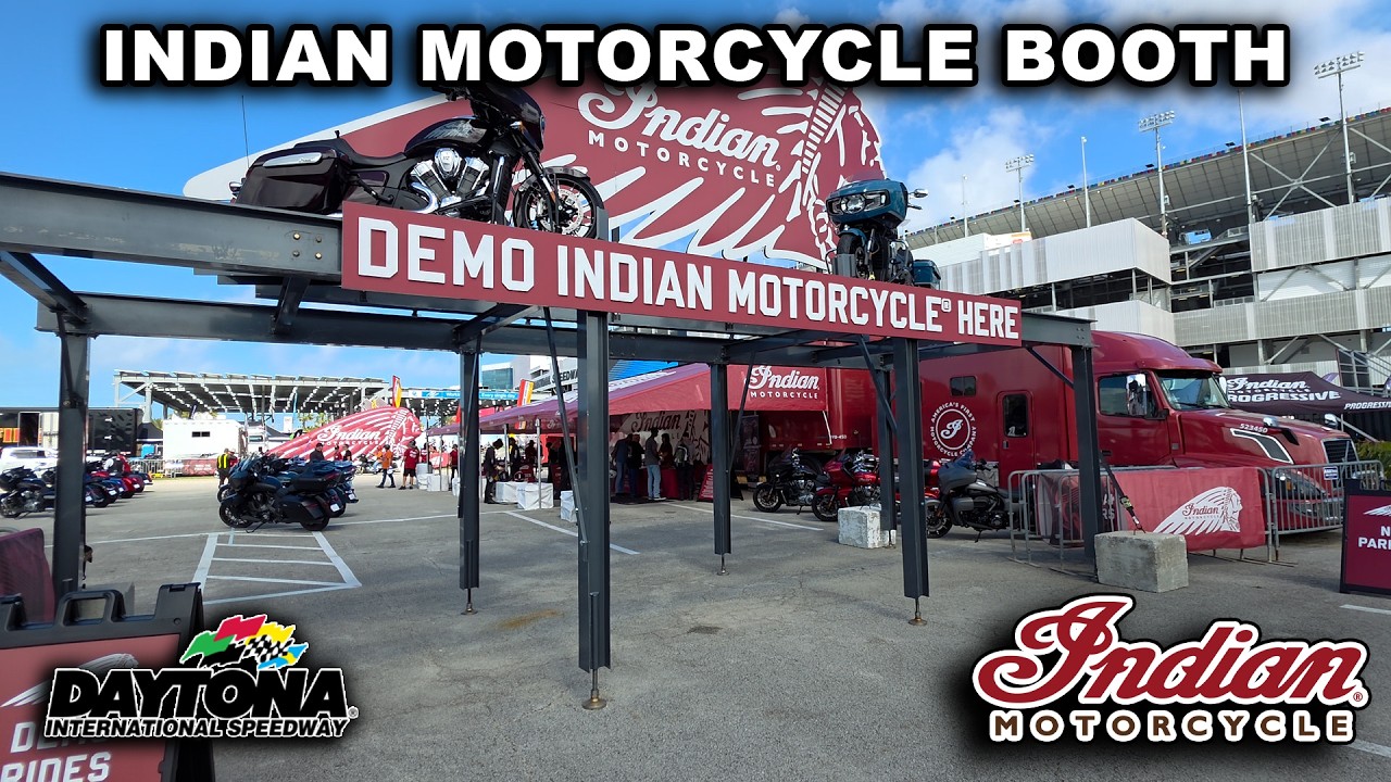 INDIAN ВЫСТУПАЕТ С ШИКАРНЫМ РАЗВЛЕЧЕНИЕМ НА МОТОЦИКЛЕТНОЙ НЕДЕЛЕ В ДЕЙТОНЕ!