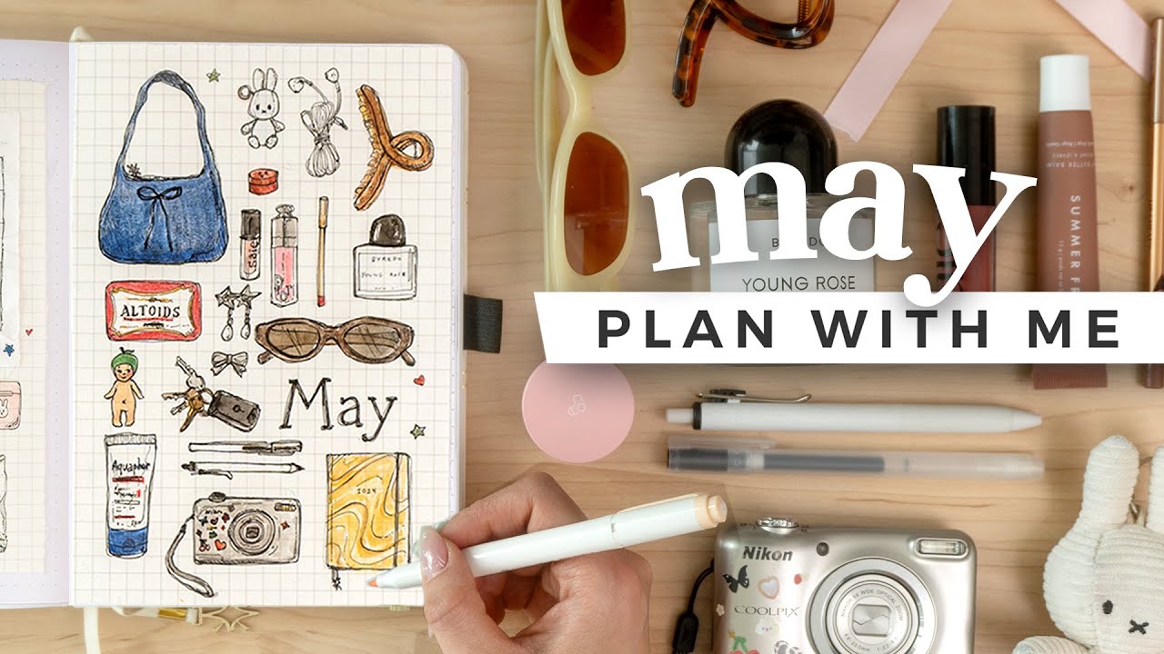 PLAN WITH ME | May 2024 Bullet Journal Setup