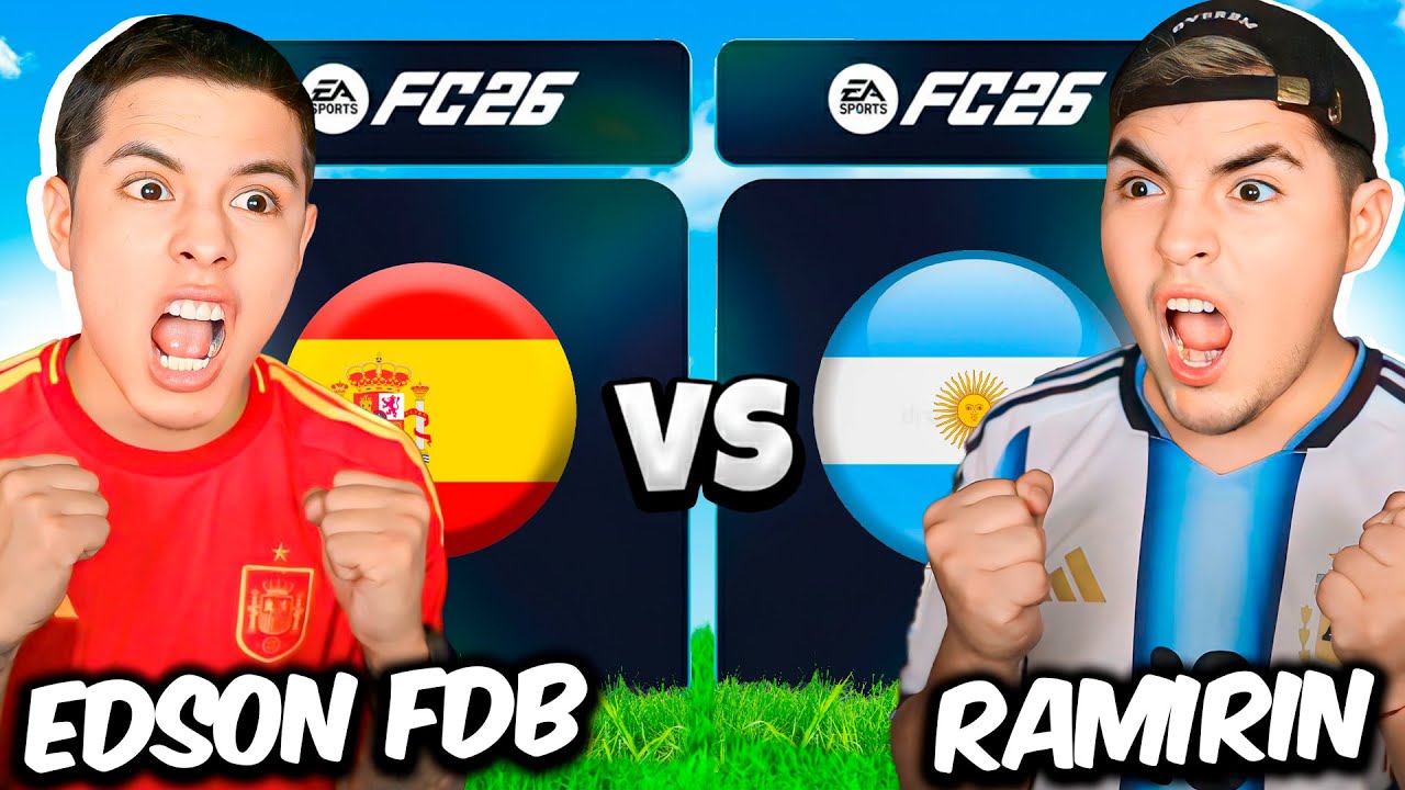 RAMIRIN vs EDSON FDB en FC 26 ¿QUIEN ES EL MEJOR? 😱 *PARTIDO DEFINITIVO*