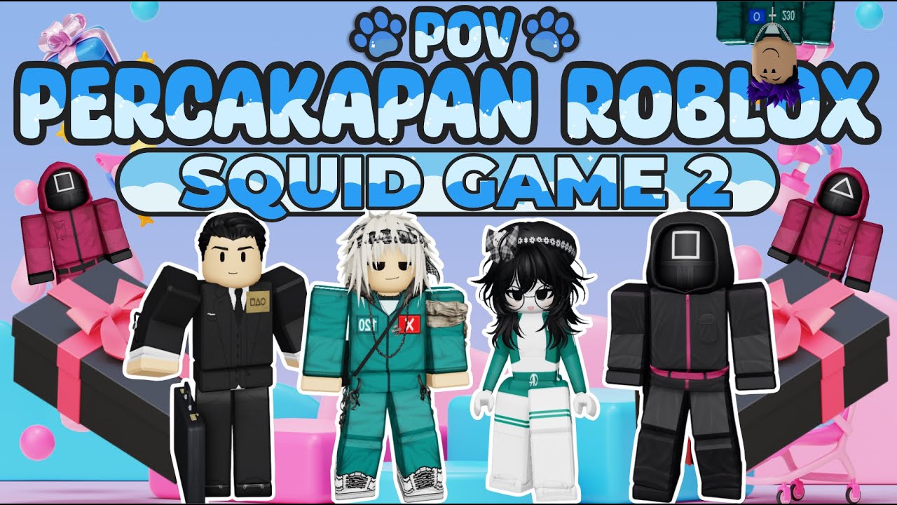 POV PERCAKAPAN ROBLOX✨Squid Game 2 Parody🤯