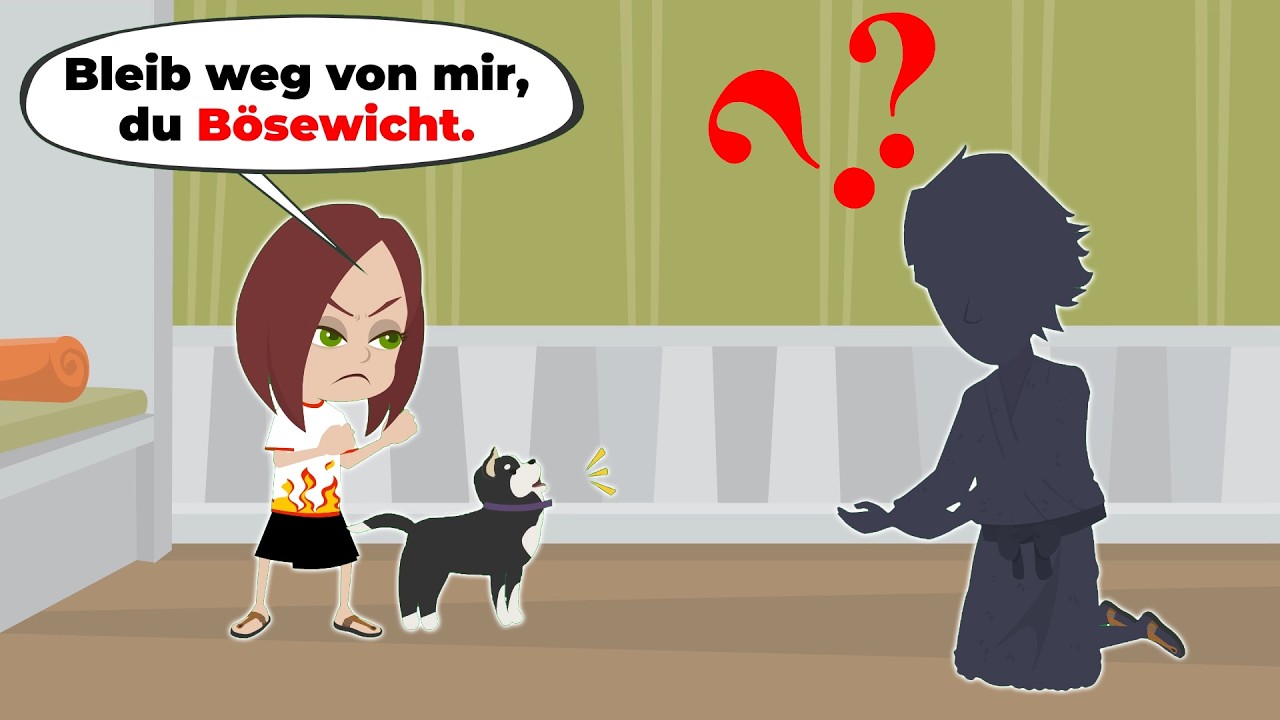 Ein Dieb hat Amys Haus besucht | Deutsch lernen | Hallo Amy