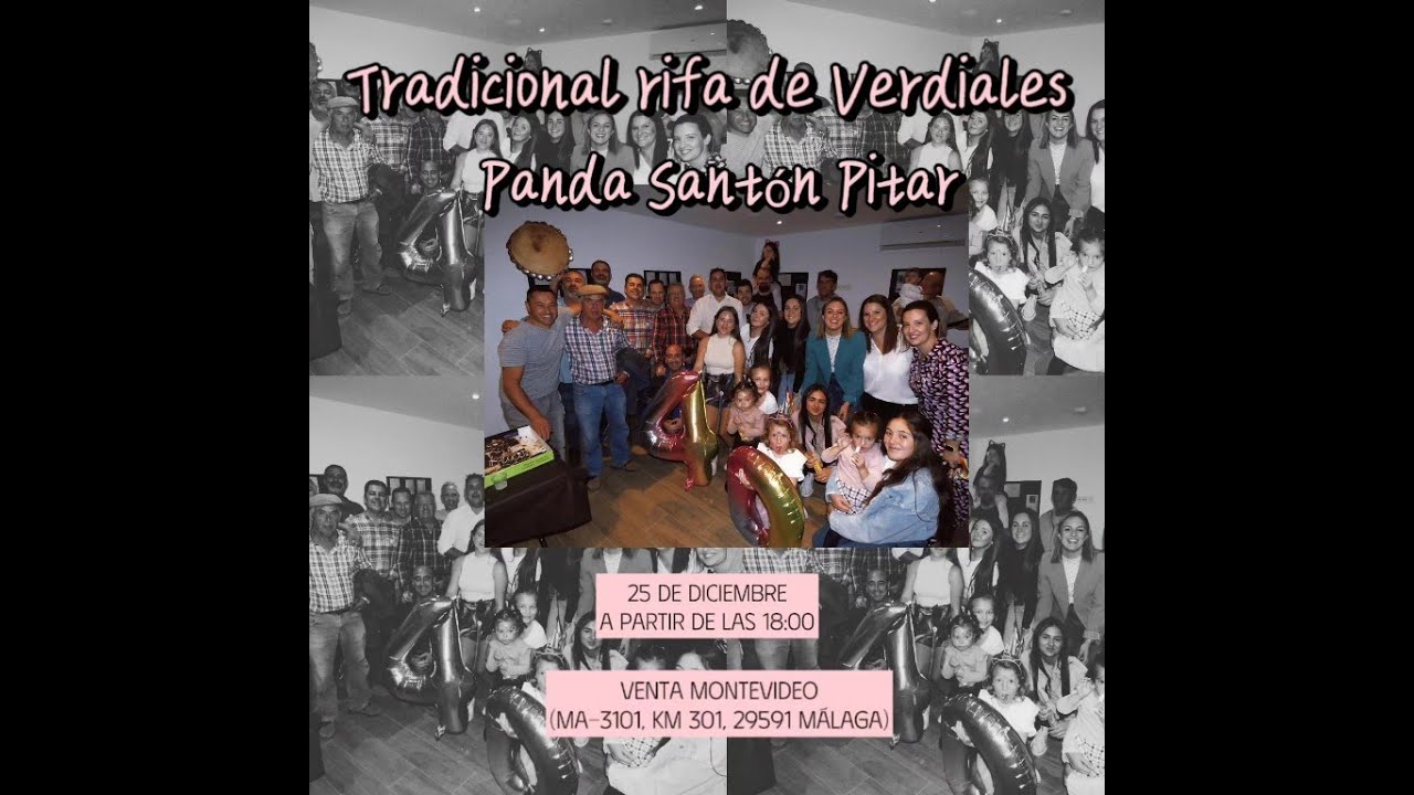 LA PANDA DE VERDIALES ESTILO MONTES-SANTÓN PITAR.--