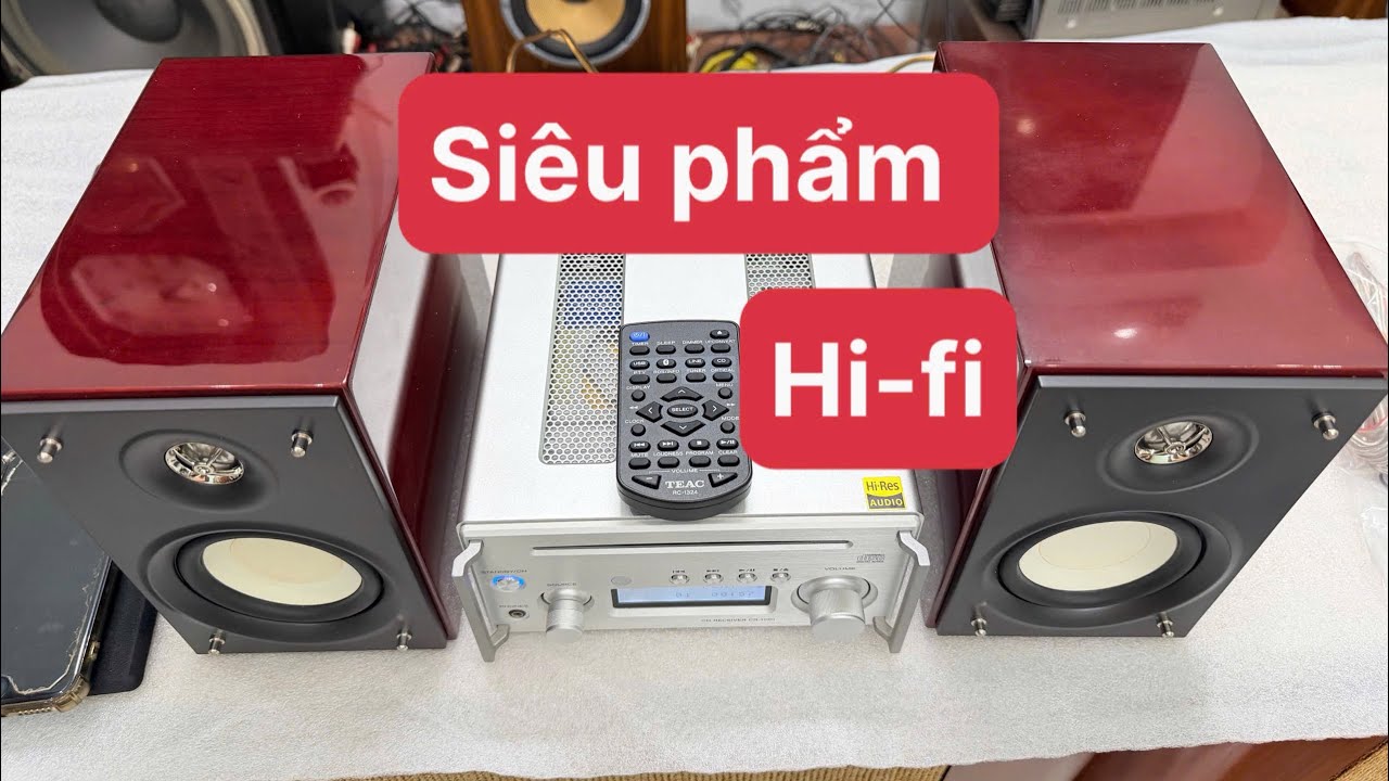 ĐÃ BÁN—LH 098.55.43279 siêu phẩm hi-fi TEAC  H101  chuẩn hires đẹp như mới có Bluetooth hiếm gặp 