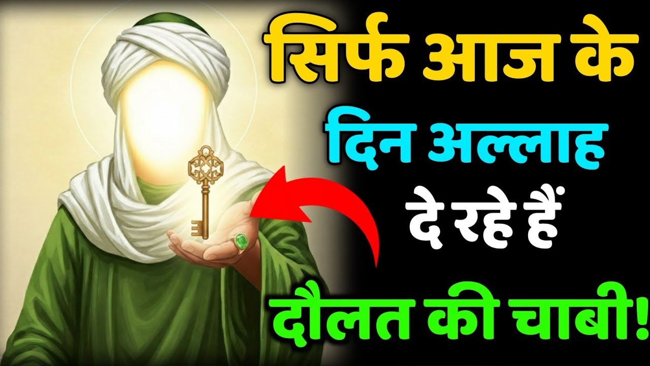 ✅ 01/03/2026 सिर्फ आज के दिन – अल्लाह दे रहे हैं दौलत की चाबी! #amen