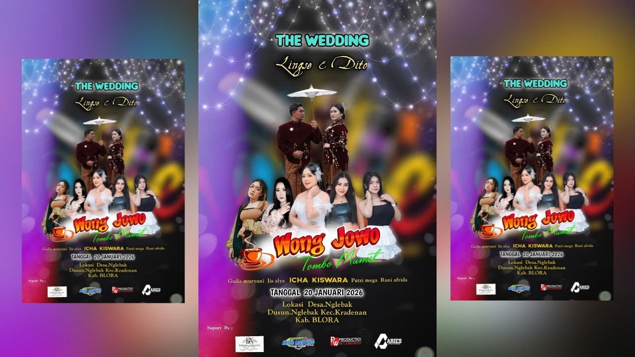 LIVE O.M WONG JOWO   || LINGSE UTAMI & DITO  || PW PRO AUDIO || PSM PRO AUDIO || ARIES LIGTHING