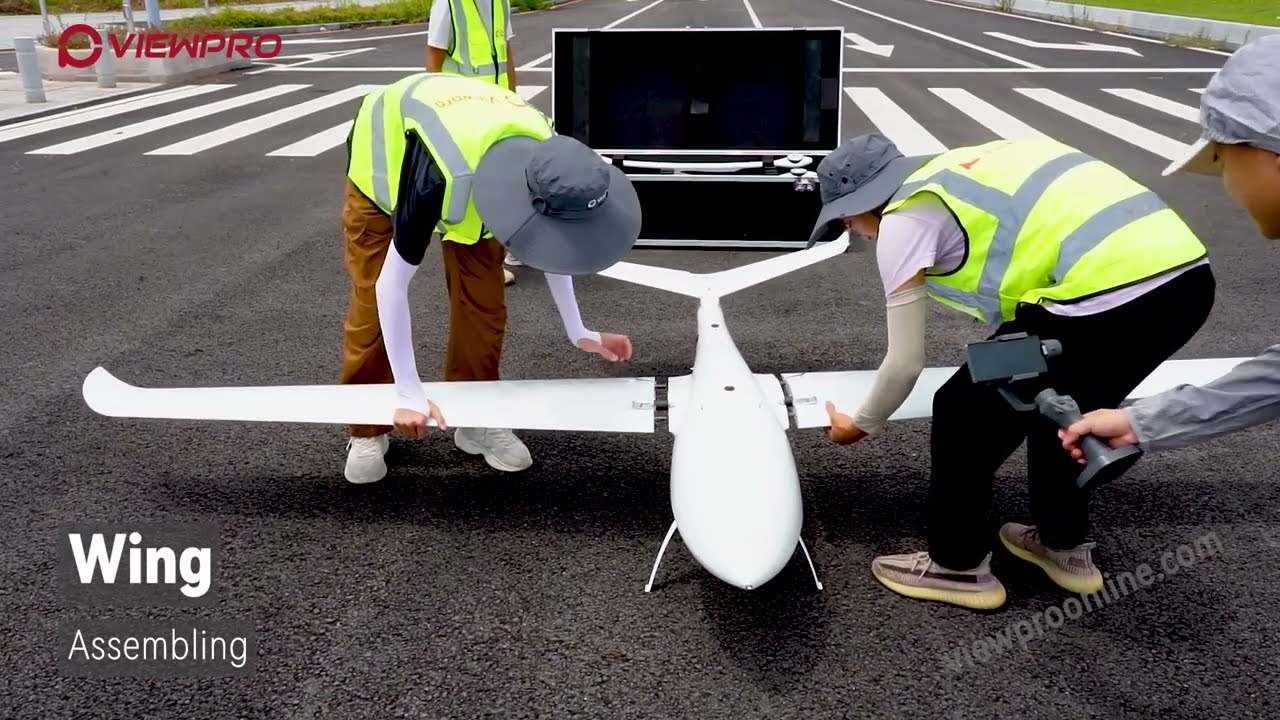 Blue Shark F320 4.3hrs Long Duration 5kg Heavy Lift VTOL Fixed Wing UAV for Long-range Inspection