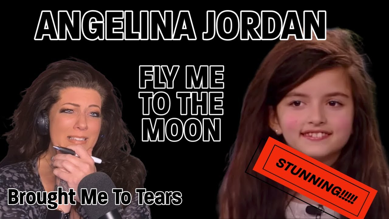 Анджелина Джордан «Fly Me To The Moon» на обложке | Видеореакция