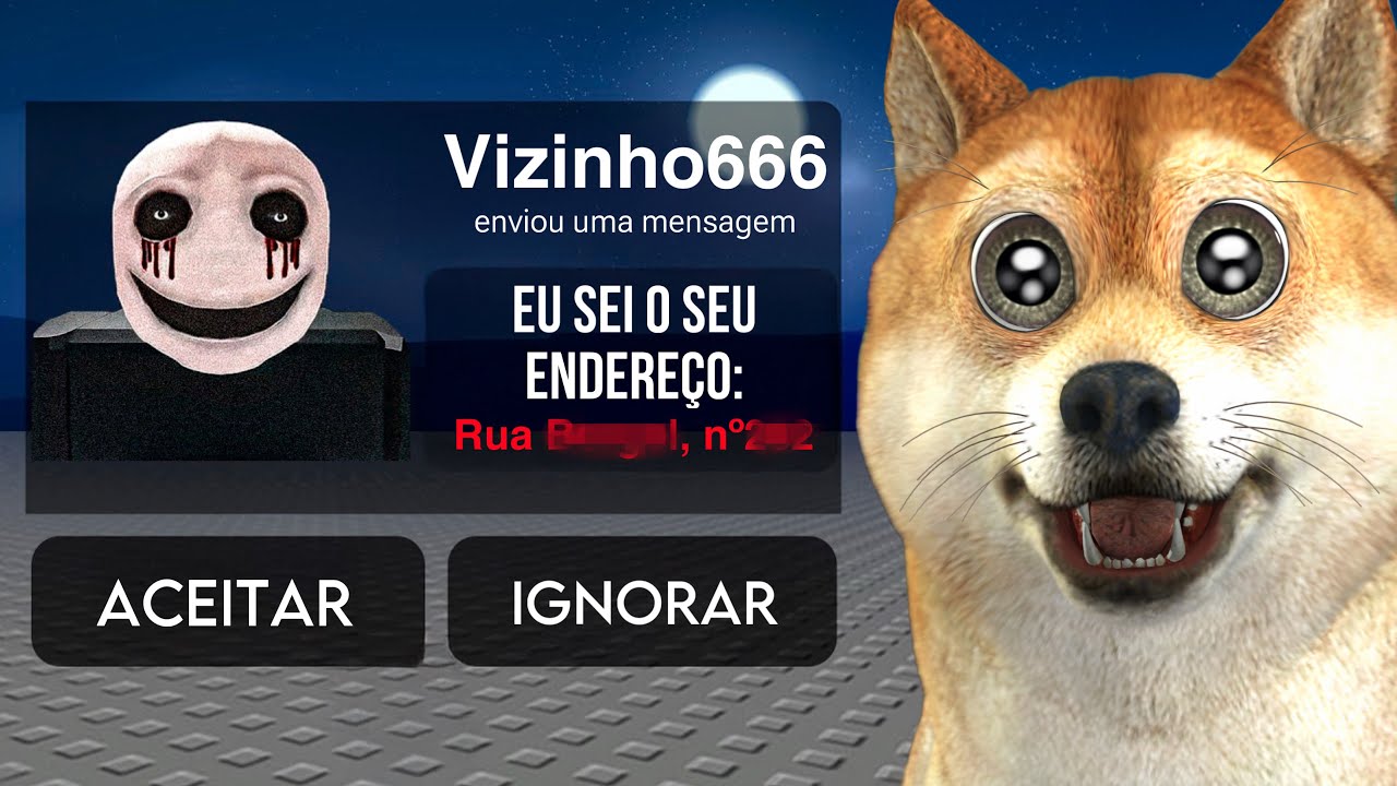 Testando os MITOS MAIS ASSUSTADORES do Roblox