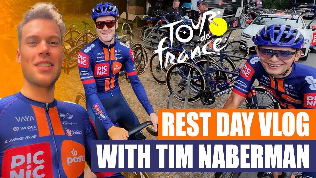 A day in the life of Tim Naberman | Tour de France 2025 rest day vlog | Team Picnic PostNL