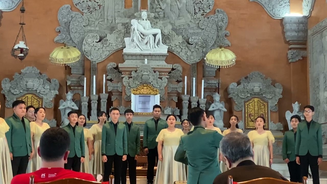 Jubilate Deo (Peter Anglea) - Romamti-Ezer Youth Choir Tomohon