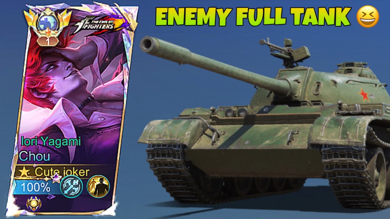 WHEN GLOBAL CHOU DOMINATE TANKY ENEMY || MLBB