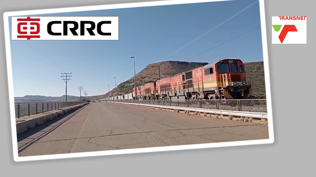 BETHULIE: crossing the mighty Orange River, Transnet freight action.