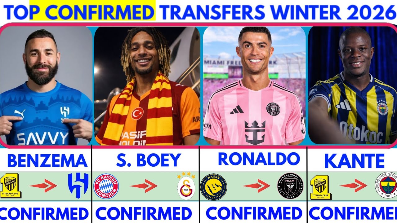 🚨LATEST CONFIRMED TRANSFER NEWS AND RUMOURS TRANSFER NEWS 2026|Ronaldo terminated😱 Casemiro to nassr