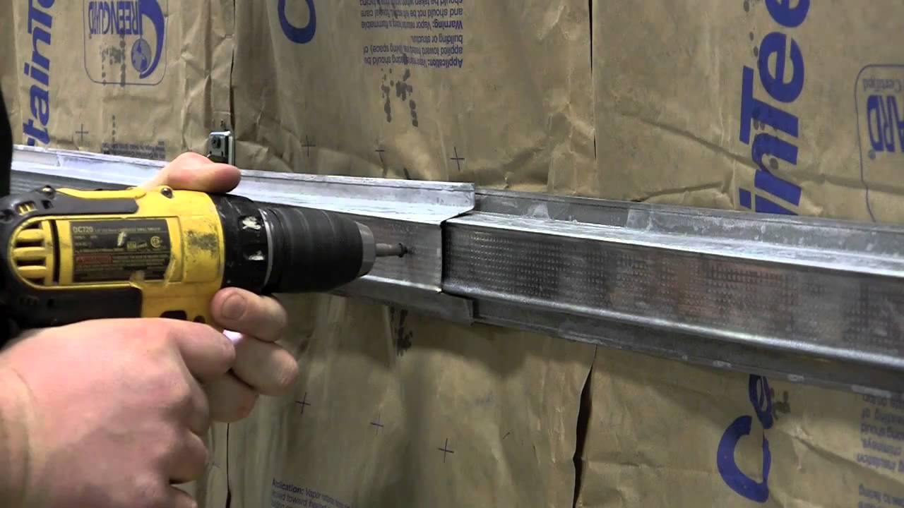 Green Glue Noiseproofing Clip Installation