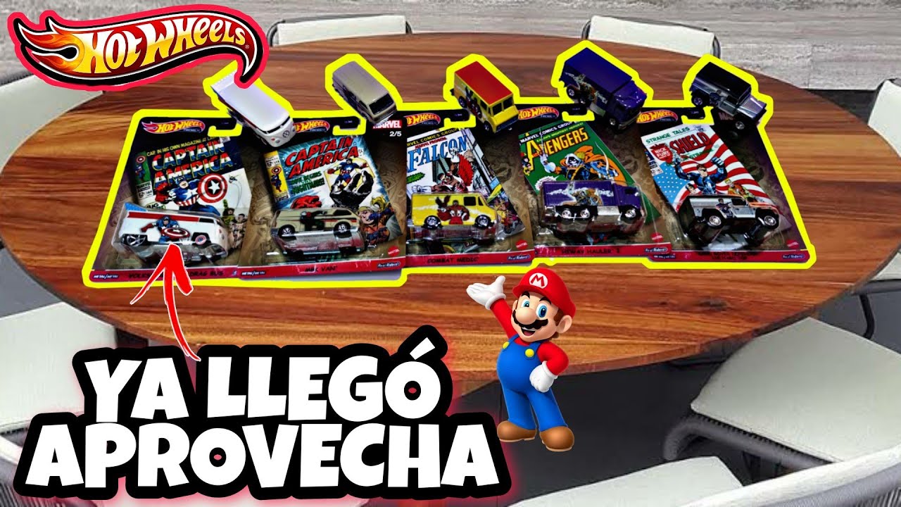 ESTA SERIE DE MARVEL COMICS POP CULTURE ESTÁ INCREÍBLE HOT WHEELS PREMIUM | PEQUEÑO COLECCIONISTA