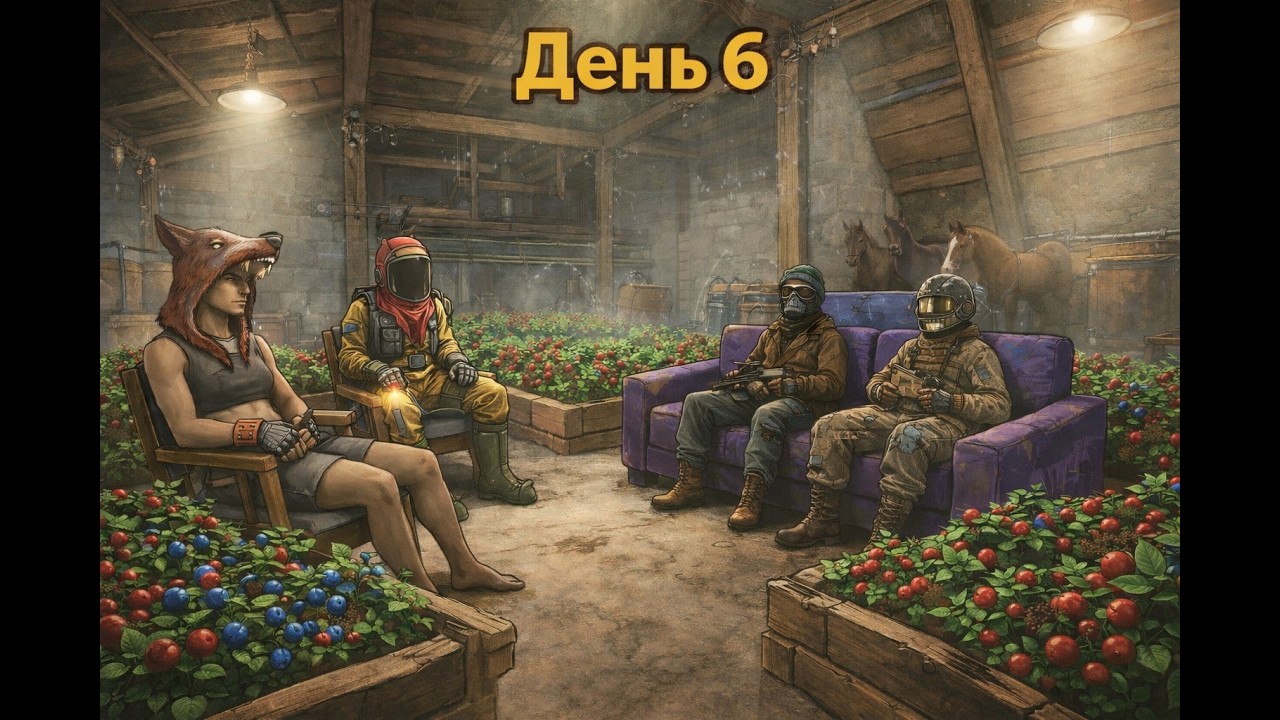 🌿 RUST NEW WIPE | Строим ФЕРМУ у города | Ягодный бизнес начинается 🍓 | День 6
