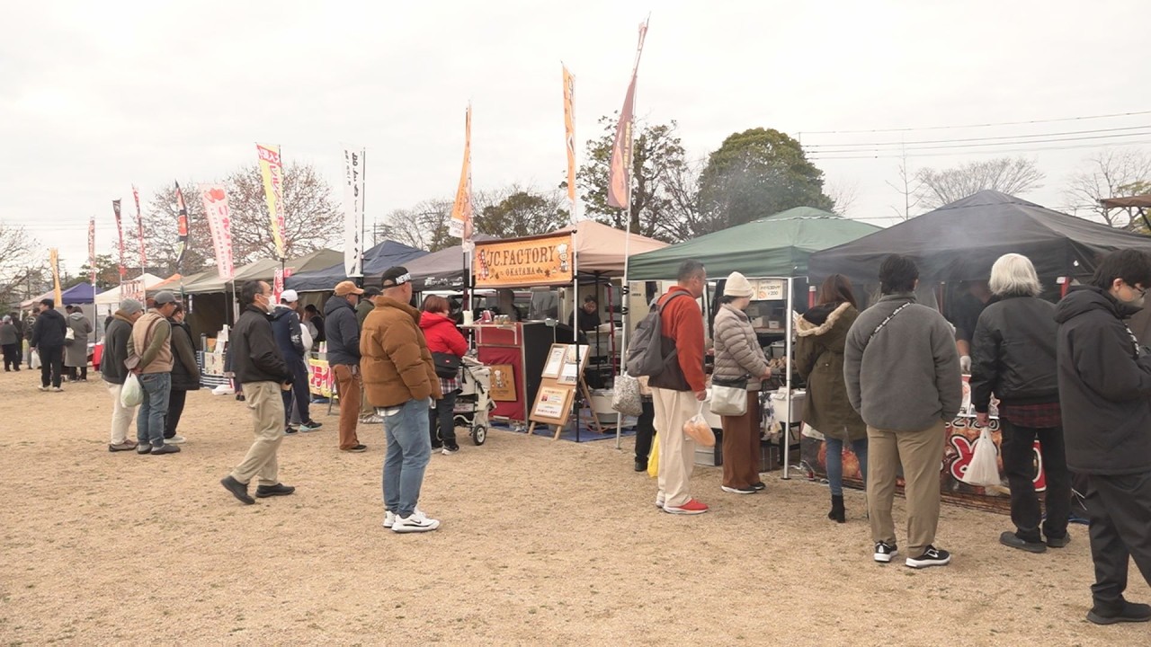 3月の西大寺朝市 多くの買い物客でにぎわう【oniビジョン】
