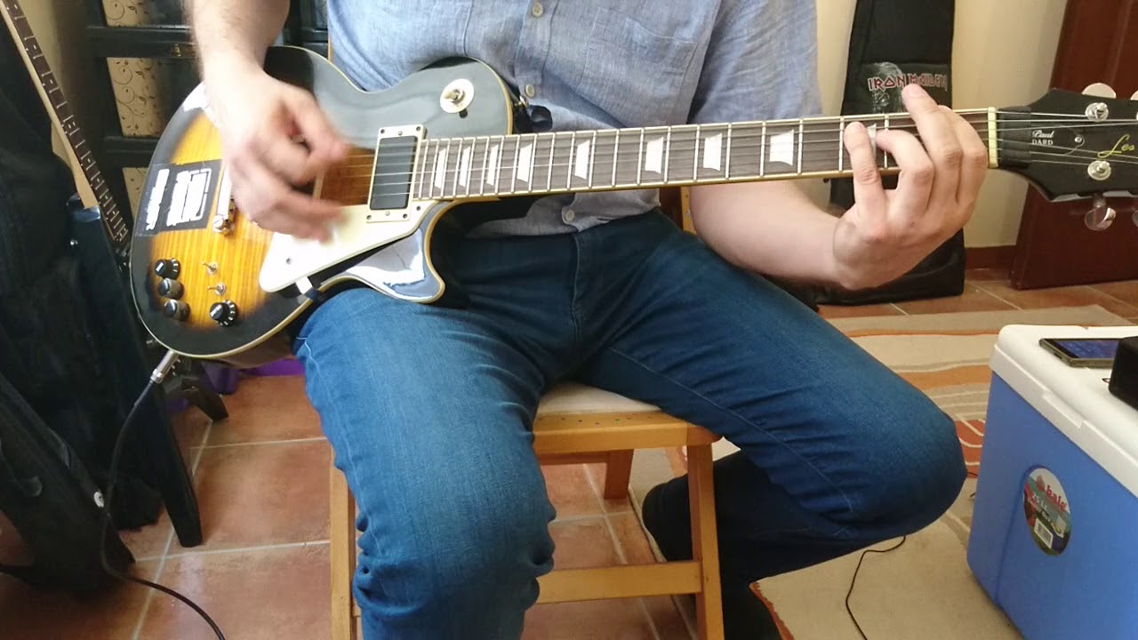 Sodom - M-16 - guitar cover