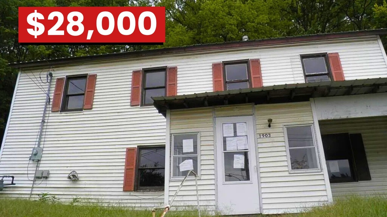 Cheap House for Sale in America &ndash; Only $28,000! Affordable Home for sale in the USA Real Estate Deal