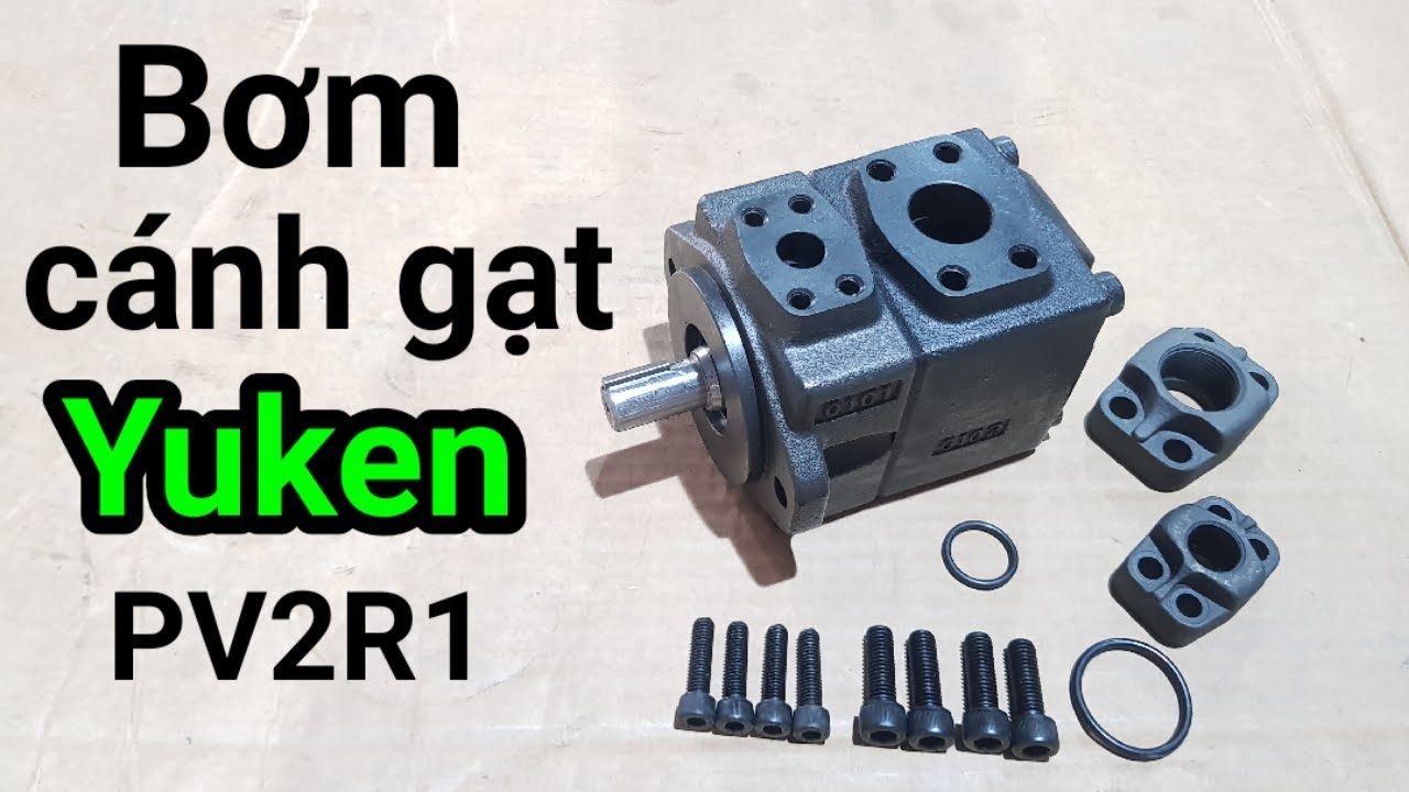 Bơm thủy lực cánh gạt Yuken PV2R1 - Thủy Lực Hay