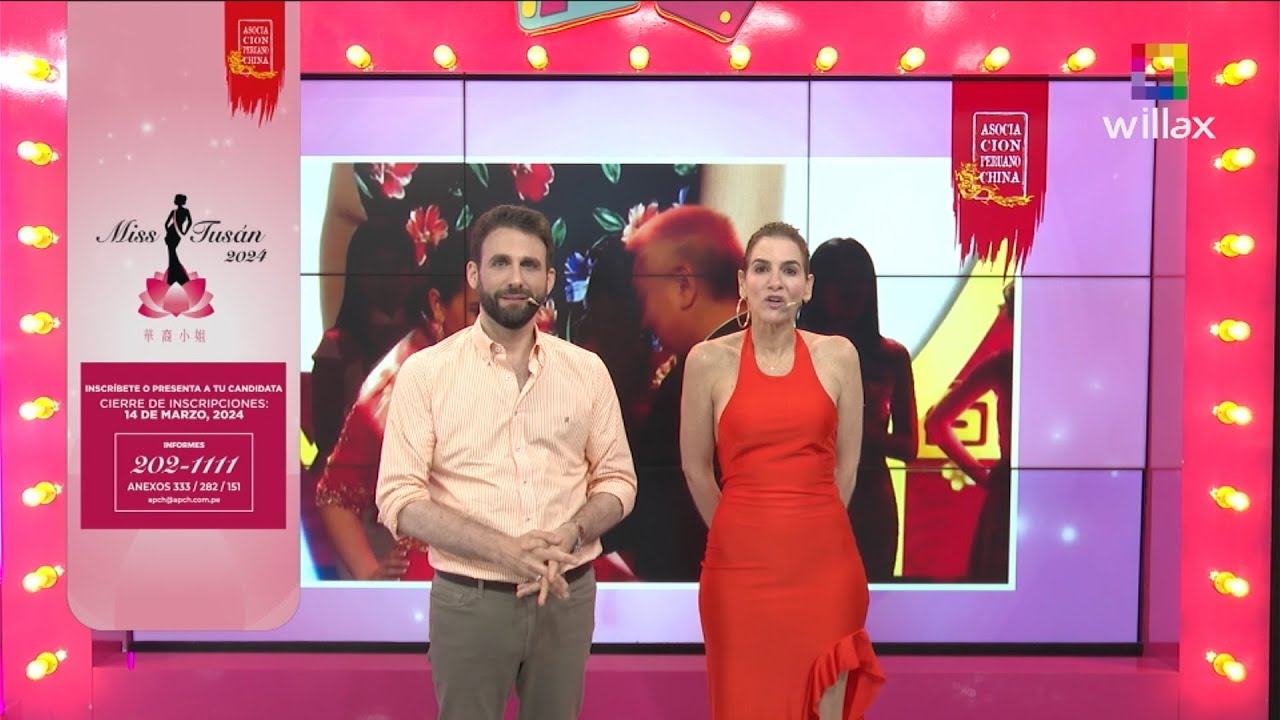 Amor y Fuego - MAR 07 - 3/4 - INSCRIPCIONES DE CANDIDATAS PARA MISS TUSÁN 2024 | Willax