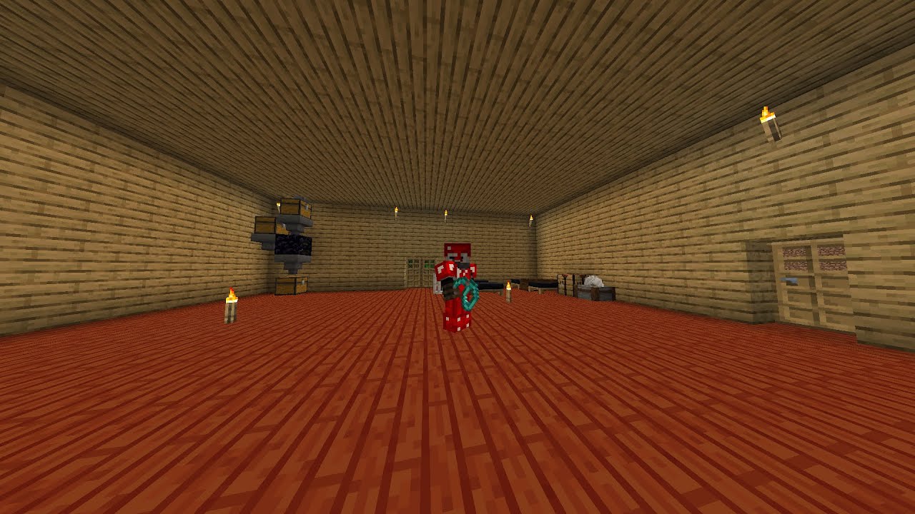 Secuestrando aldeanos y mejora de armadura. Minecraft con mods.