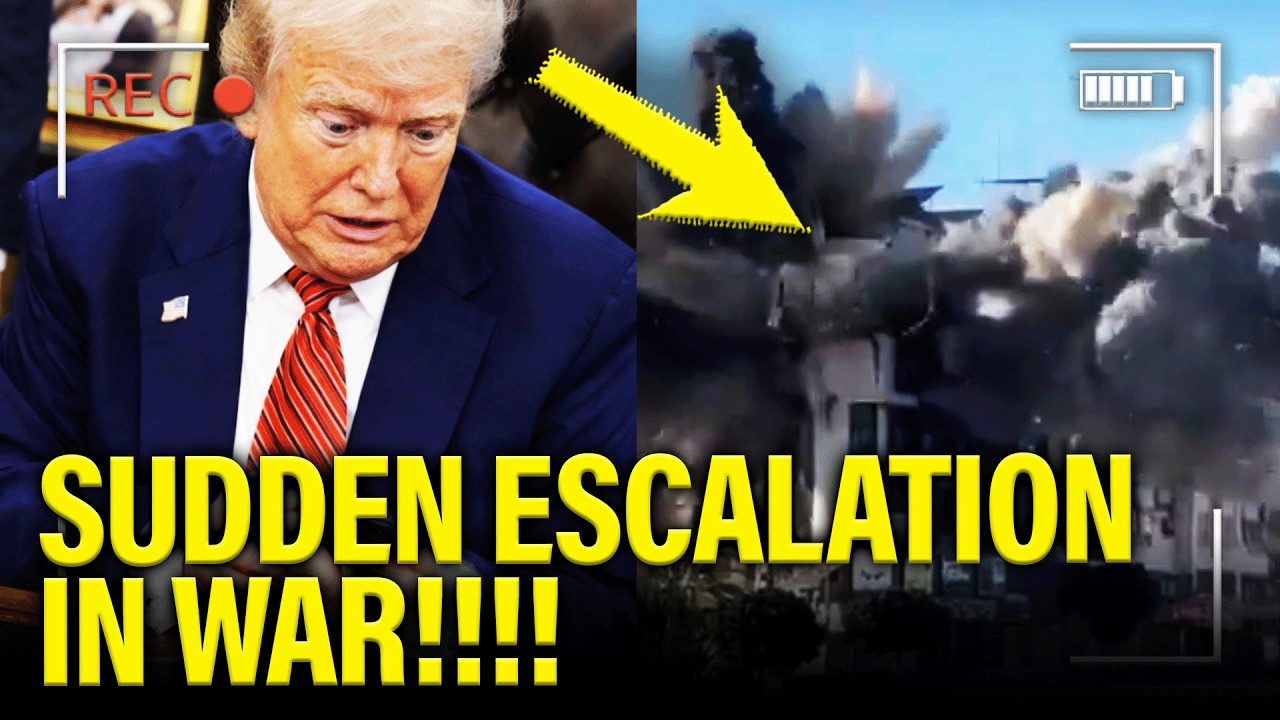 Trump PANICS over SUDDEN ESCALATION in WAR!!!