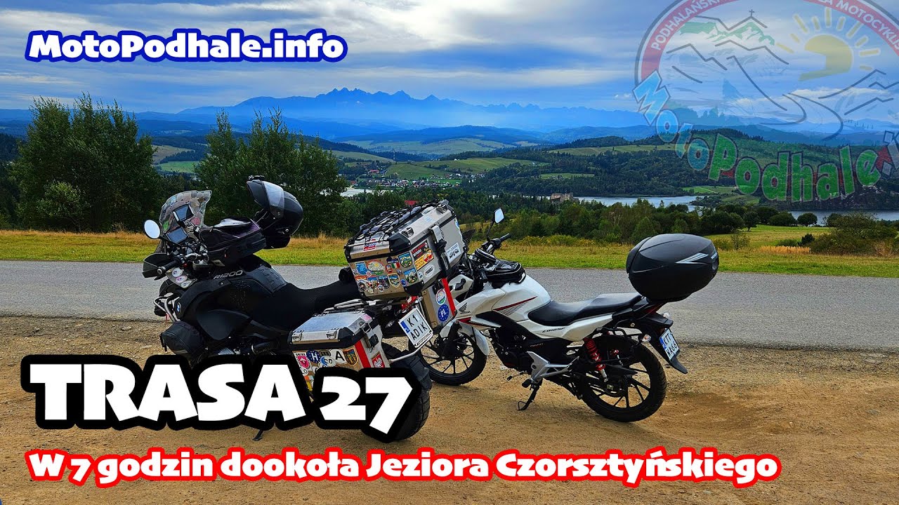 Dookoła Jeziora Czorsztyńskiego. Zamek w Czorsztynie i Niedzicy-Zamku | Trasa 27 MotoPodhale.info