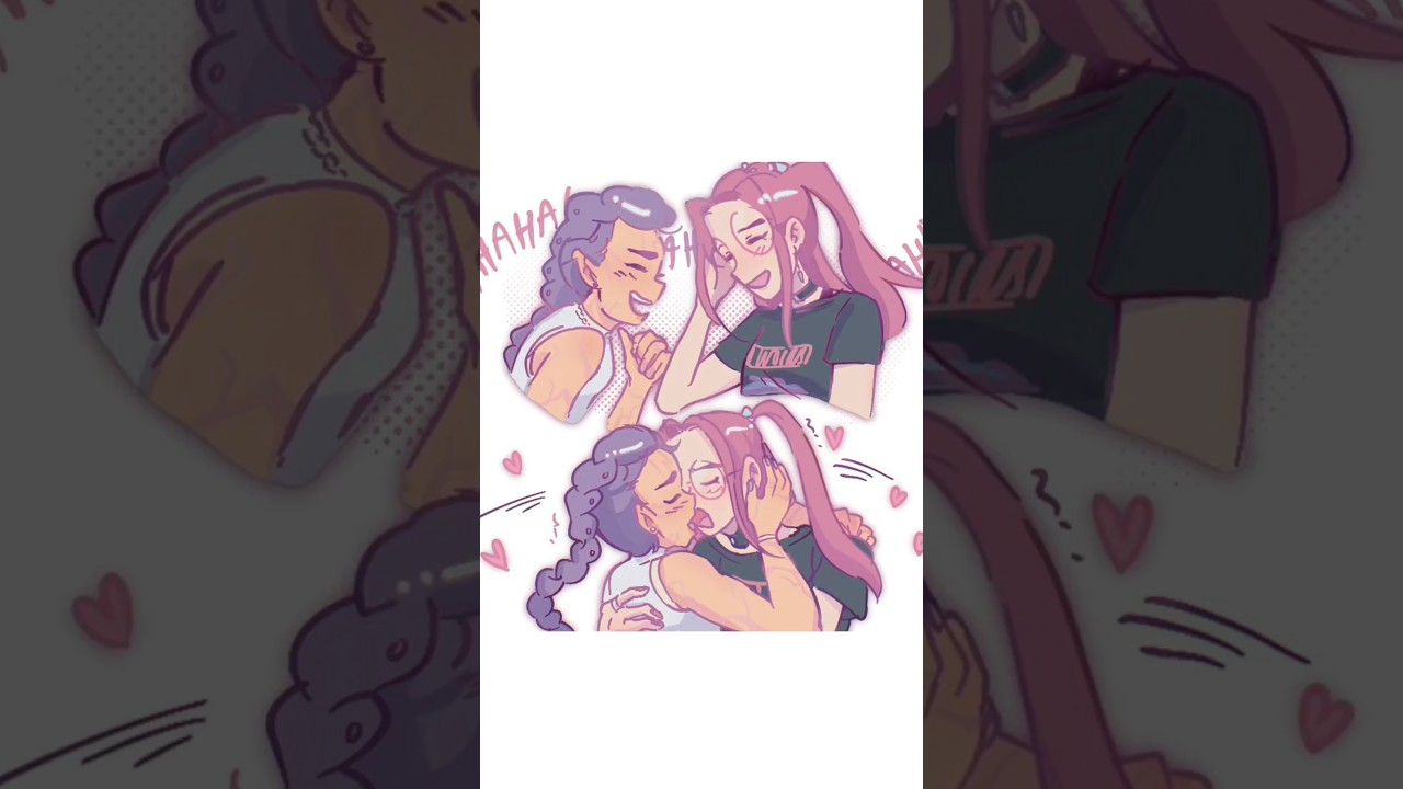 The Unexpected Confession! KPop Demon Hunters Comic Dub