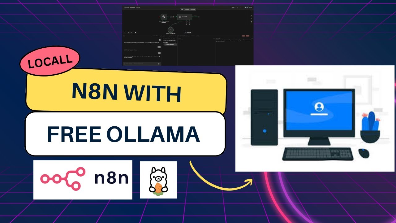 🎬Run AI Locally with n8n & Ollama | Build Your Own Private AI Agent
