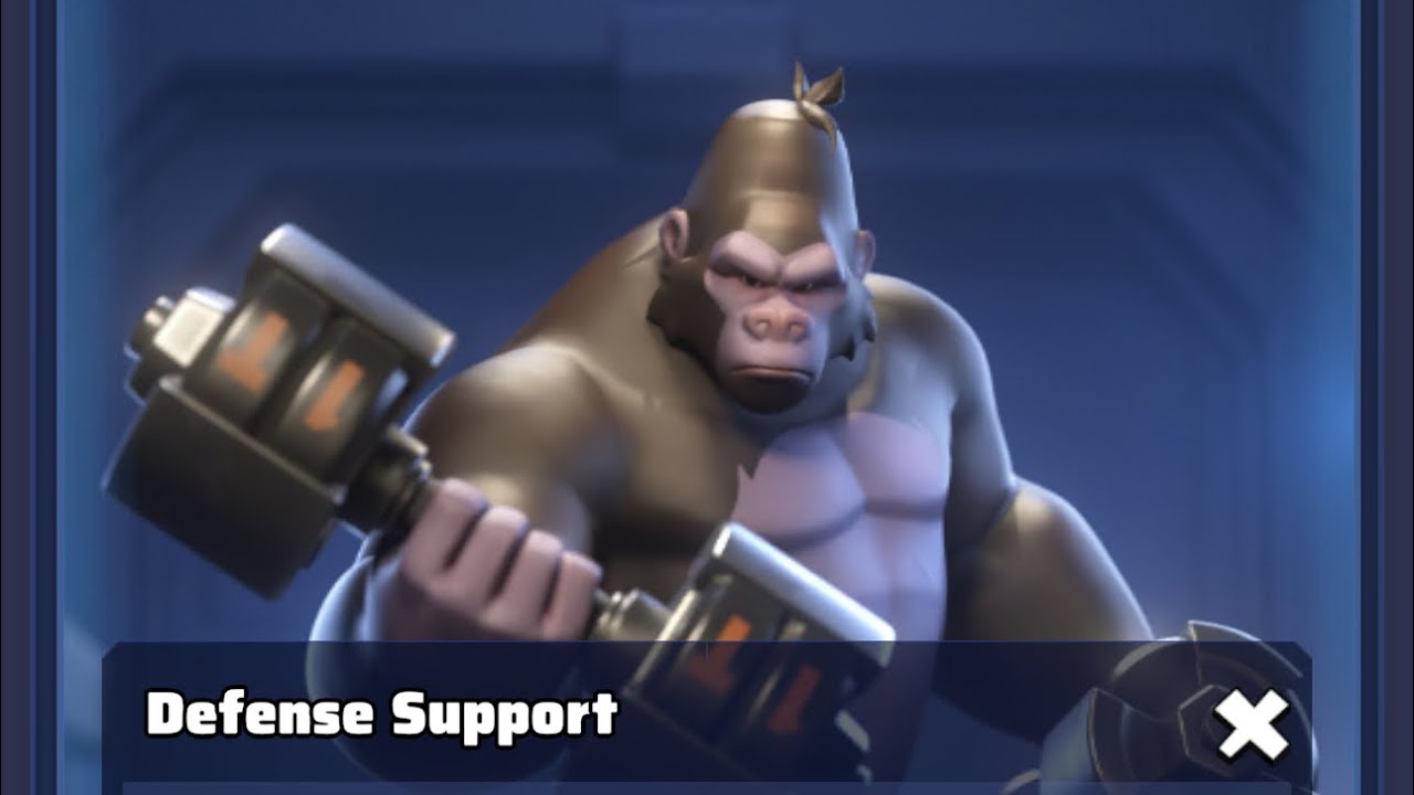 Last War- Overlord Gorilla total cost to unlock and boost defense to 100!