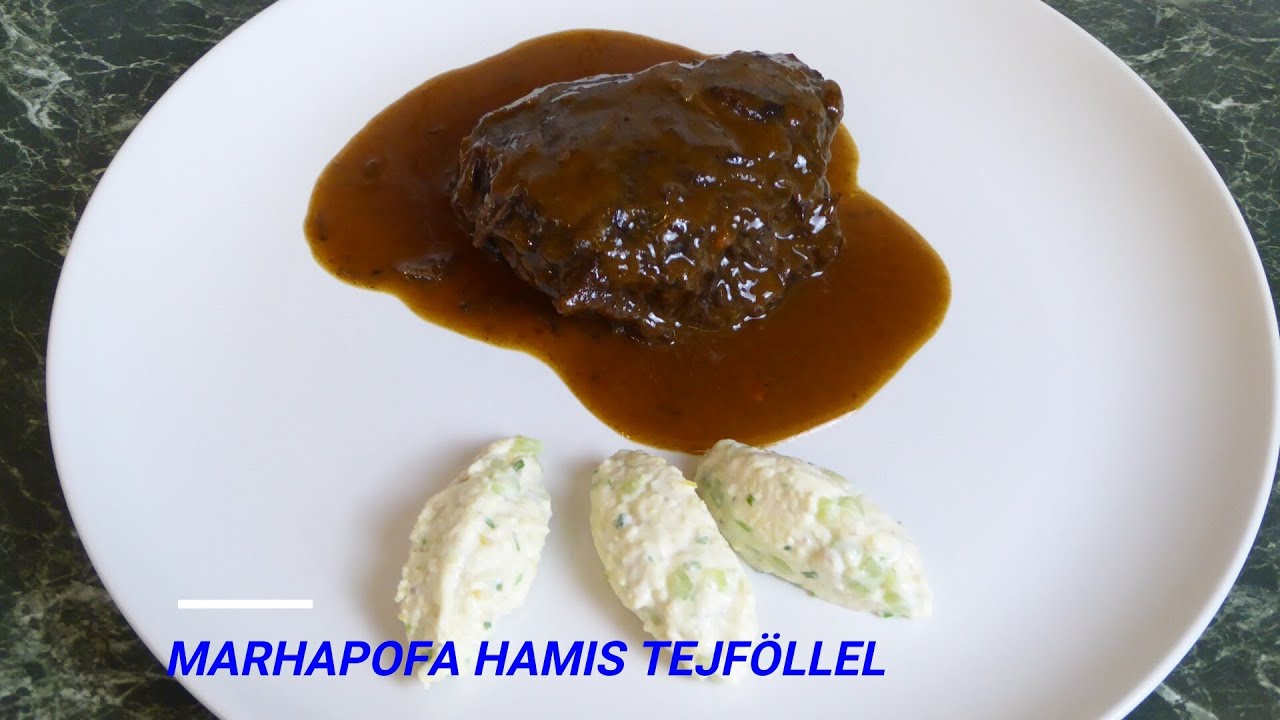 MARHAPOFA HAMIS TEJFÖLLEL 🐮 mert közel a KARÁCSONY (Carrilleras guisadas) - SPANYOL FALATOK ANGELLEL