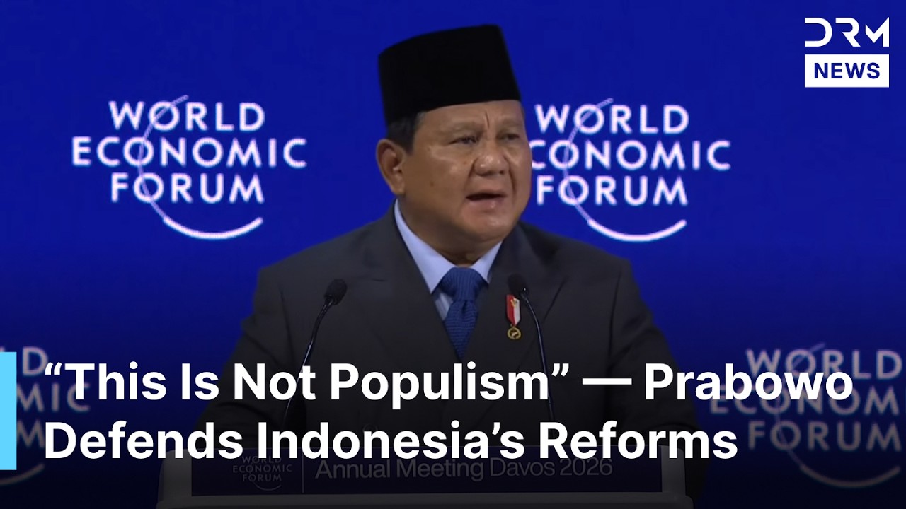 Indonesia President's Passionate Speech: $1T Fund, 80M Meals a Day, Growth Through People | AC1G