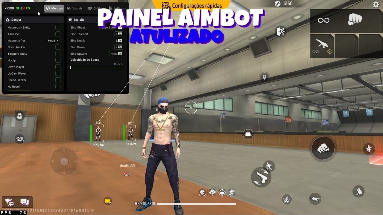 PAINEL XIT EMULADOR AIMBOT 100% ANTI BAN! GRÁTIS!!! LINK DESCRIÇÃO
