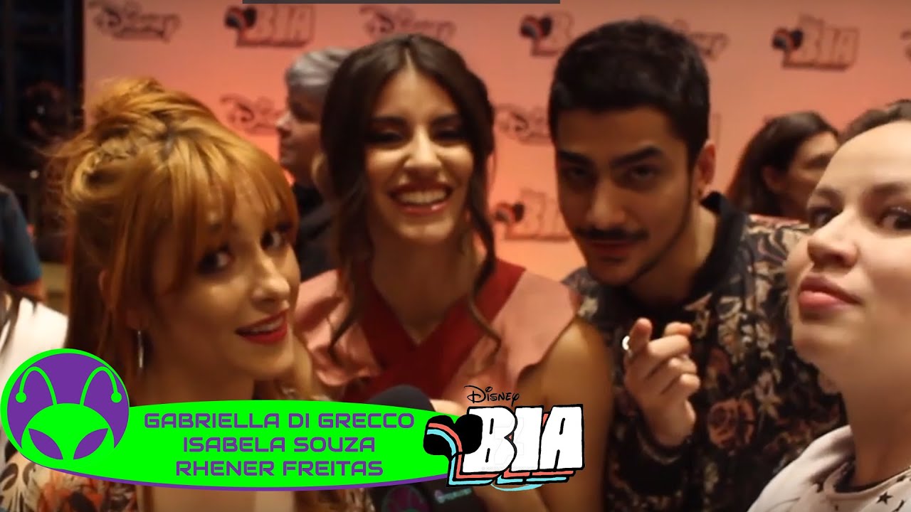 Disney BIA - Entrevista com Gabriella Di Grecco, Isabela Souza e Rhener Freitas