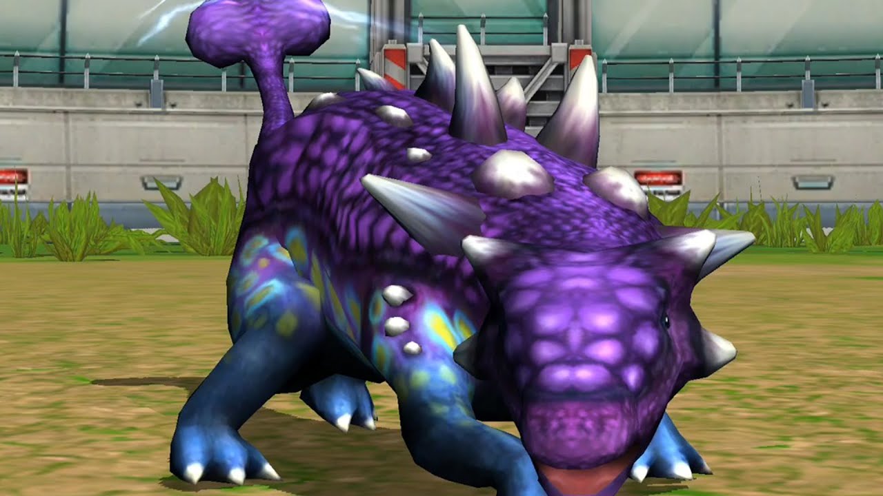 Jurassic Park Builder - Euoplocephalus Battle