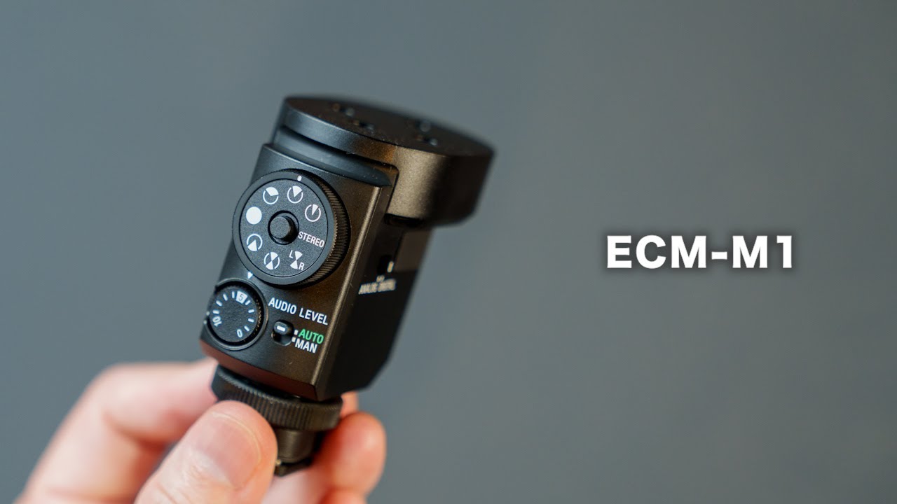ECM-M1レビュー！ECM-B1MとECM-B10と音質比較！ / SONY ショットガンマイクロフォン