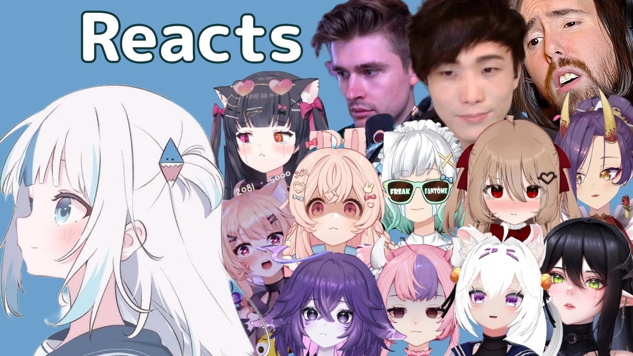 HoloLore: The world reacts to Gura's Graduation Announcement