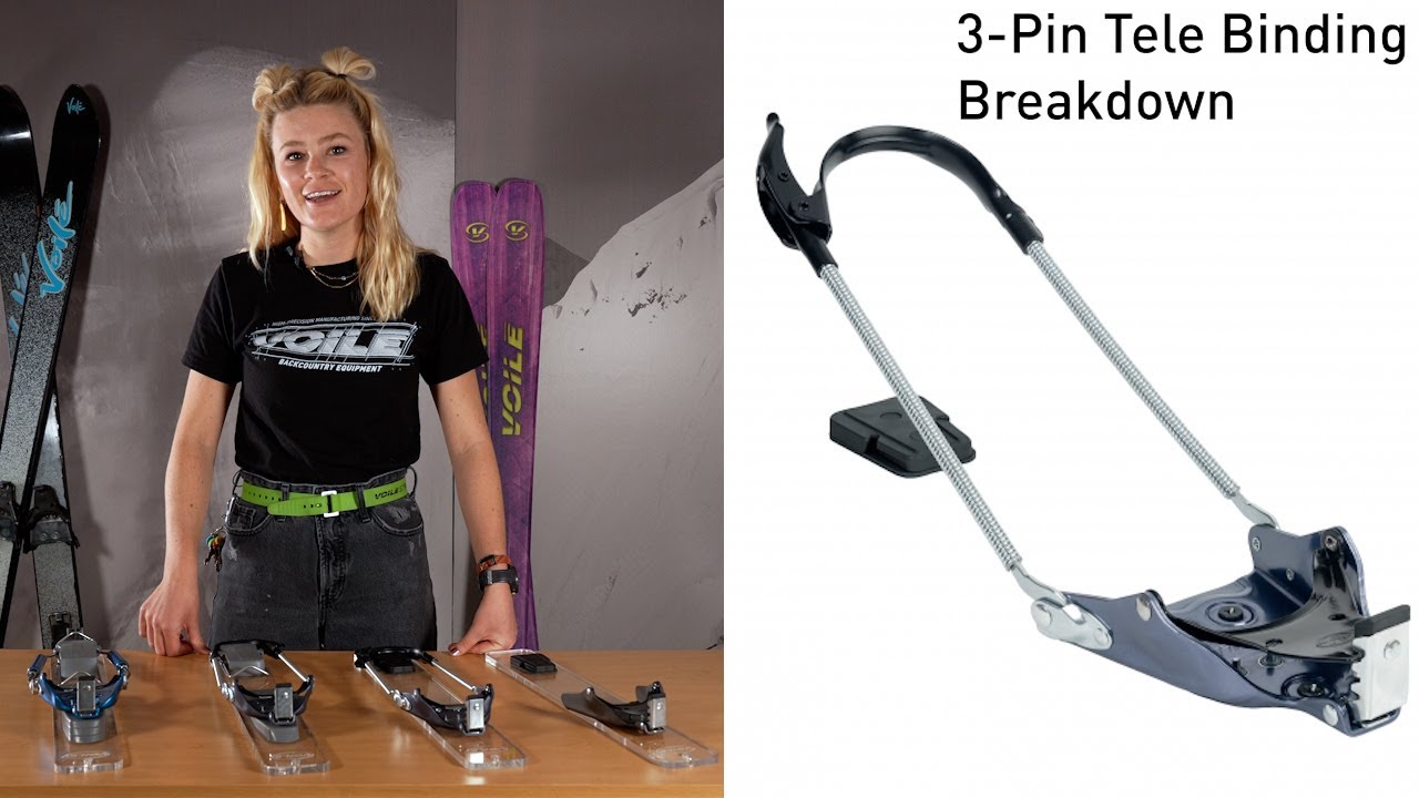 Voile 3-Pin Telemark Binding Breakdown