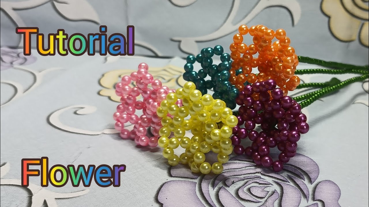 3D Beaded Flower Tutorial by Bead Rose Sons