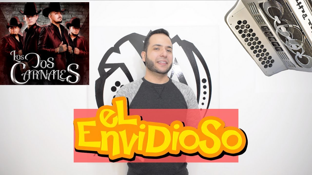 El Envidioso. Los Dos Carnales. Tutorial Acordeón FA