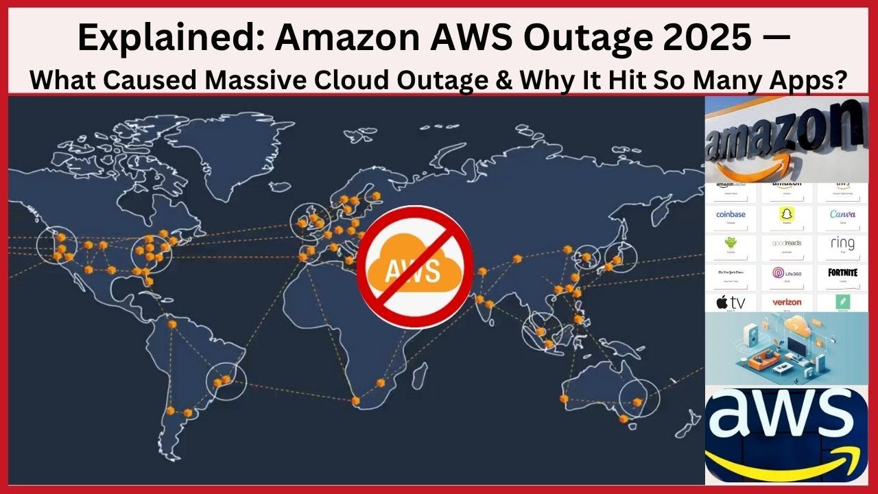 Разъяснение: сбой в работе Amazon AWS в 2025 году &mdash; что вызвало масштабный сбой в работе облака A...